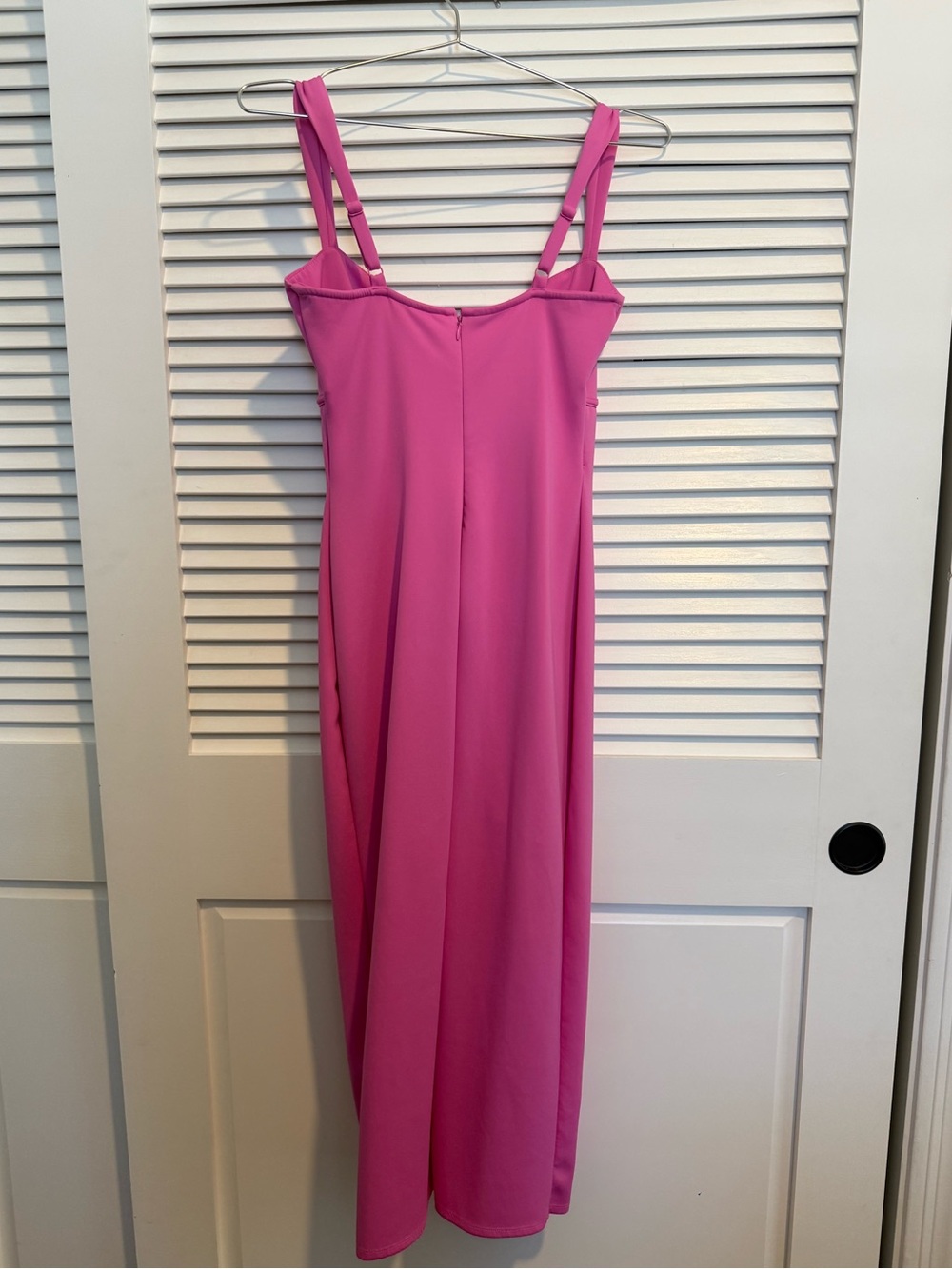 Good American Sculpting Sweetheart Midi Dress – Berry Sorbet – Size M - Picture 4 of 8